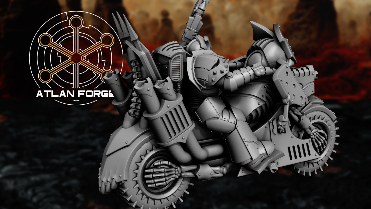 Vampire Bikers (3-Unit Set) by Atlan Forge