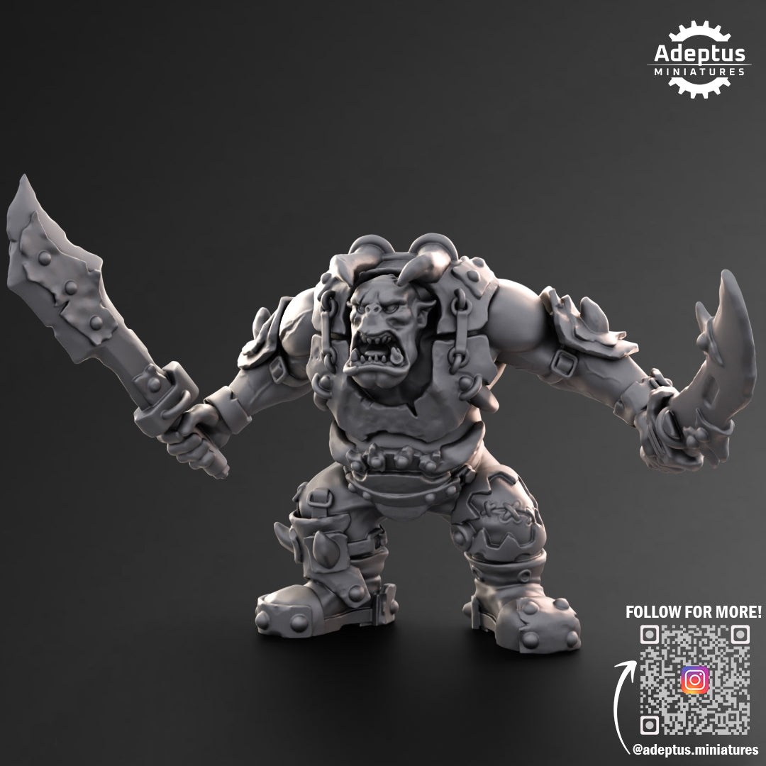 Rokkrampa Gutsmashas-Orks (5-Unit Kit or Single Model) by Adeptus Miniatures