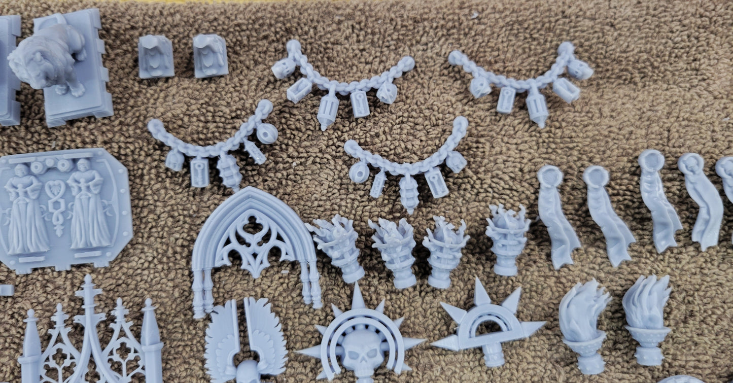 Angelic (Gothic) Vehicle Ornaments by Atlan Forge