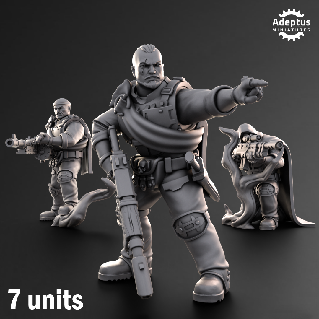 Vael's Ghosts (7-Unit Kit or Single Model) by Adeptus Miniatures