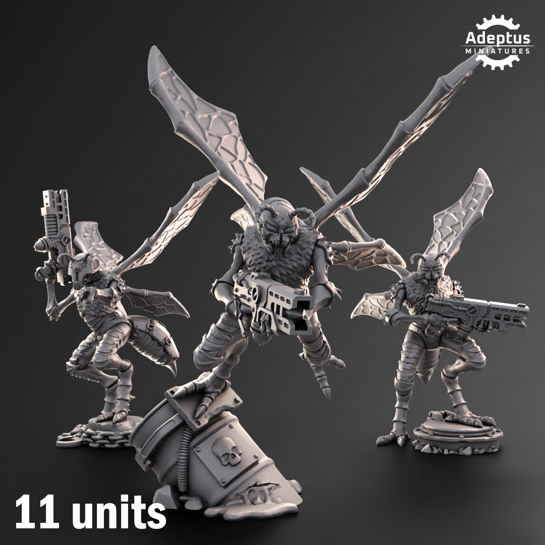 Kill Squad- Death Stingers (11-Unit Kit or Single Model) by Adeptus Miniatures