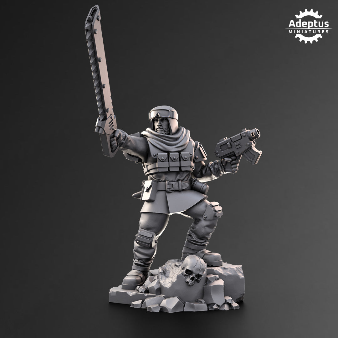 Khaleeth Regiment-Commander by Adeptus Miniatures