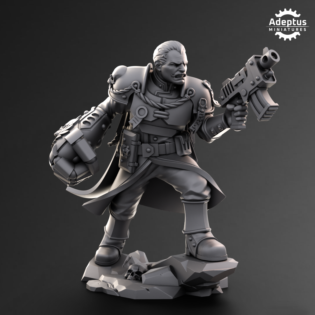 Battle Leader-Imperial Force by Adeptus Miniatures