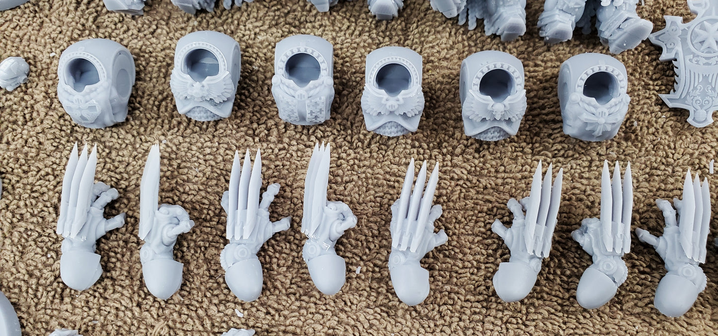 Templar Assault Crusaders (5-Unit Set) by Atlan Forge