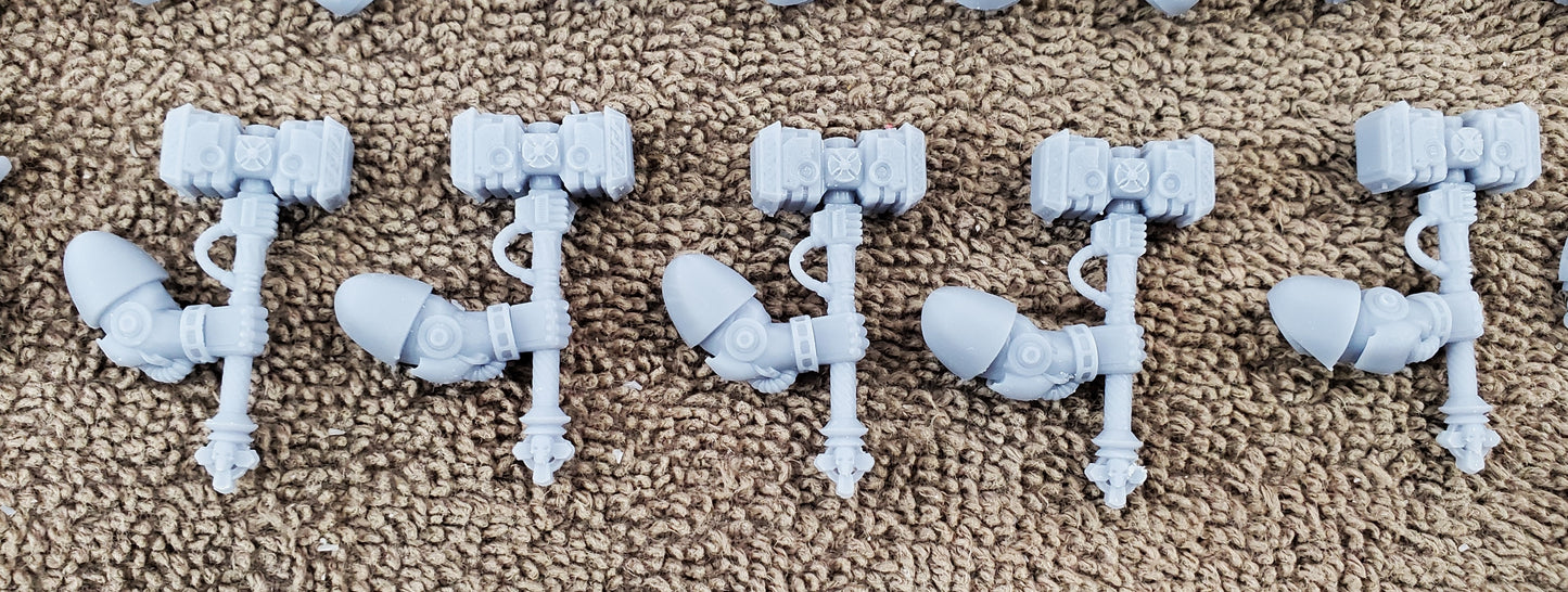 Templar Assault Crusaders (5-Unit Set) by Atlan Forge
