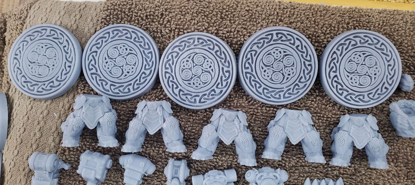 Asgardian Heavy Aegis (5-Unit Set) by Atlan Forge