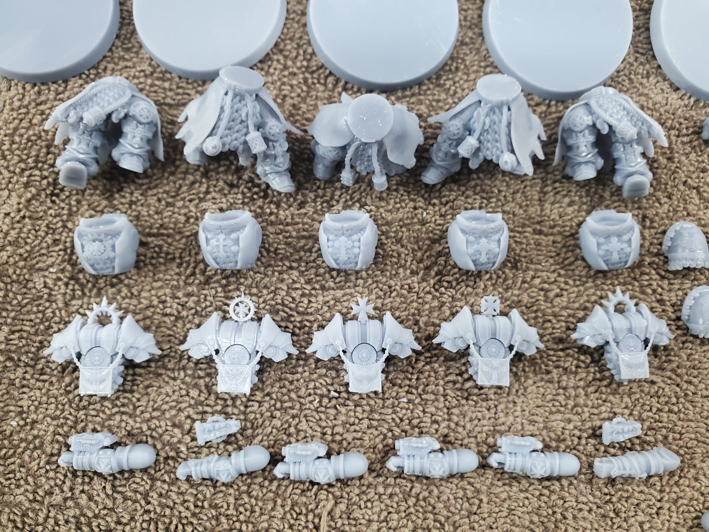 Templar Paladins (5-Unit Set) by Atlan Forge