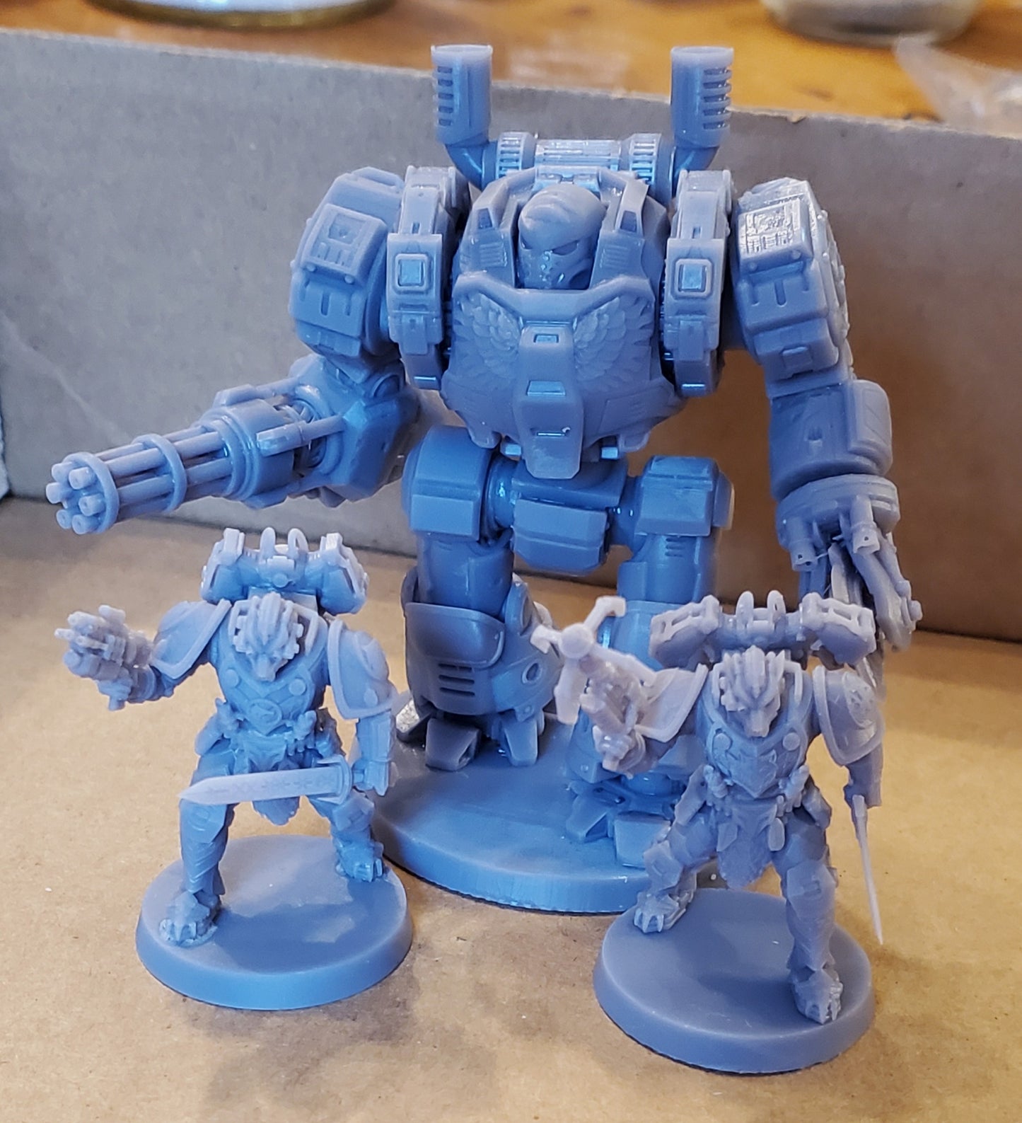 Compared to a couple Asgardian Ravagers