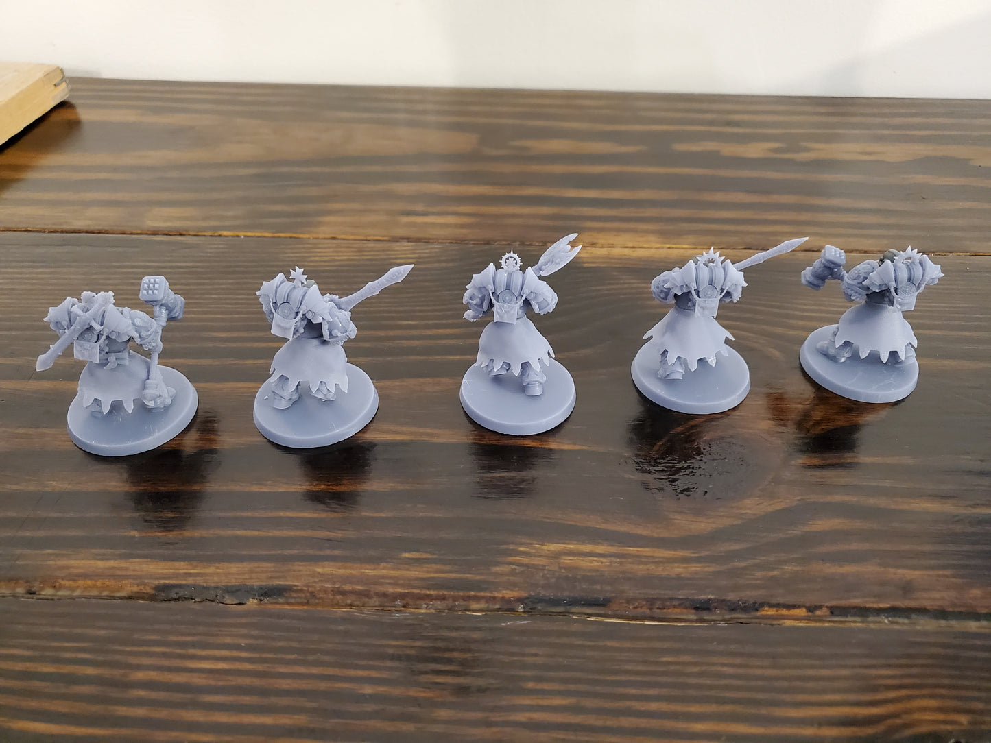Templar Paladins (5-Unit Set) by Atlan Forge