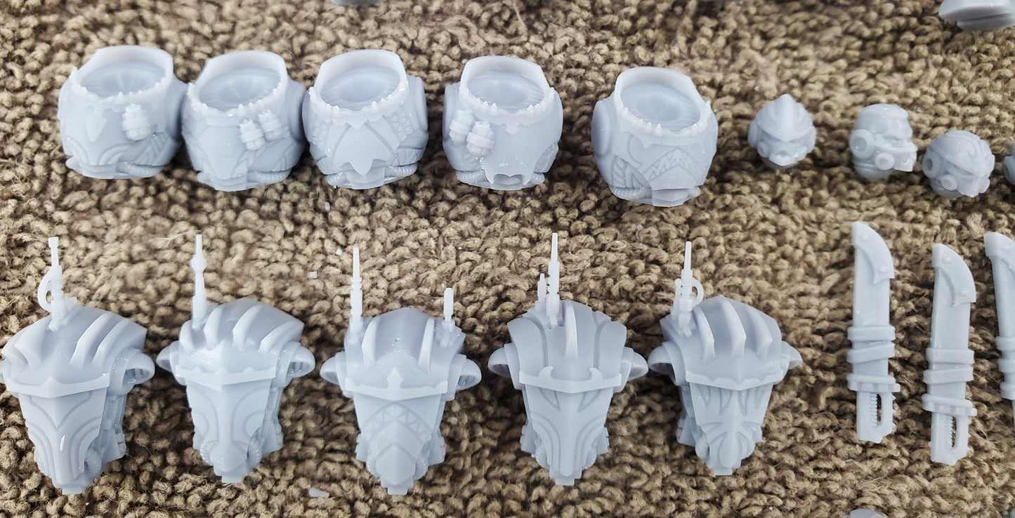 Wai Toa Tutai (Scouts) (5-Unit Set) by Atlan Forge