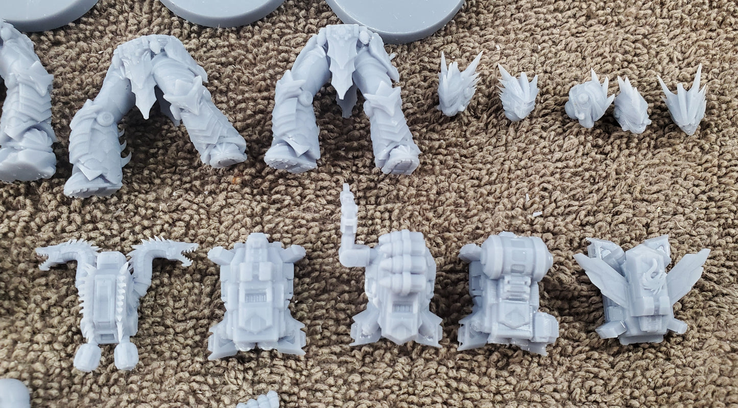 Dragon Knights Incinerators (5-Unit Set) by Atlan Forge