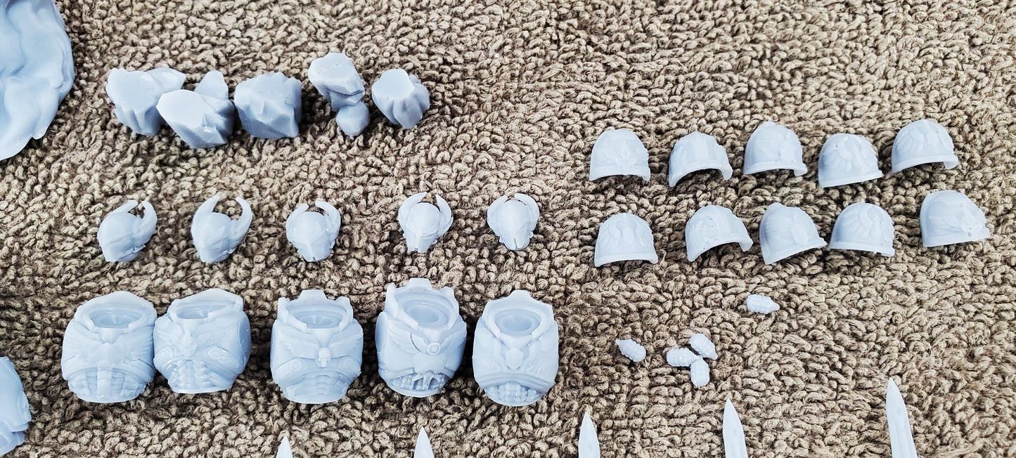 Angelic Knights Ophanim (5-Unit Set) by Atlan Forge