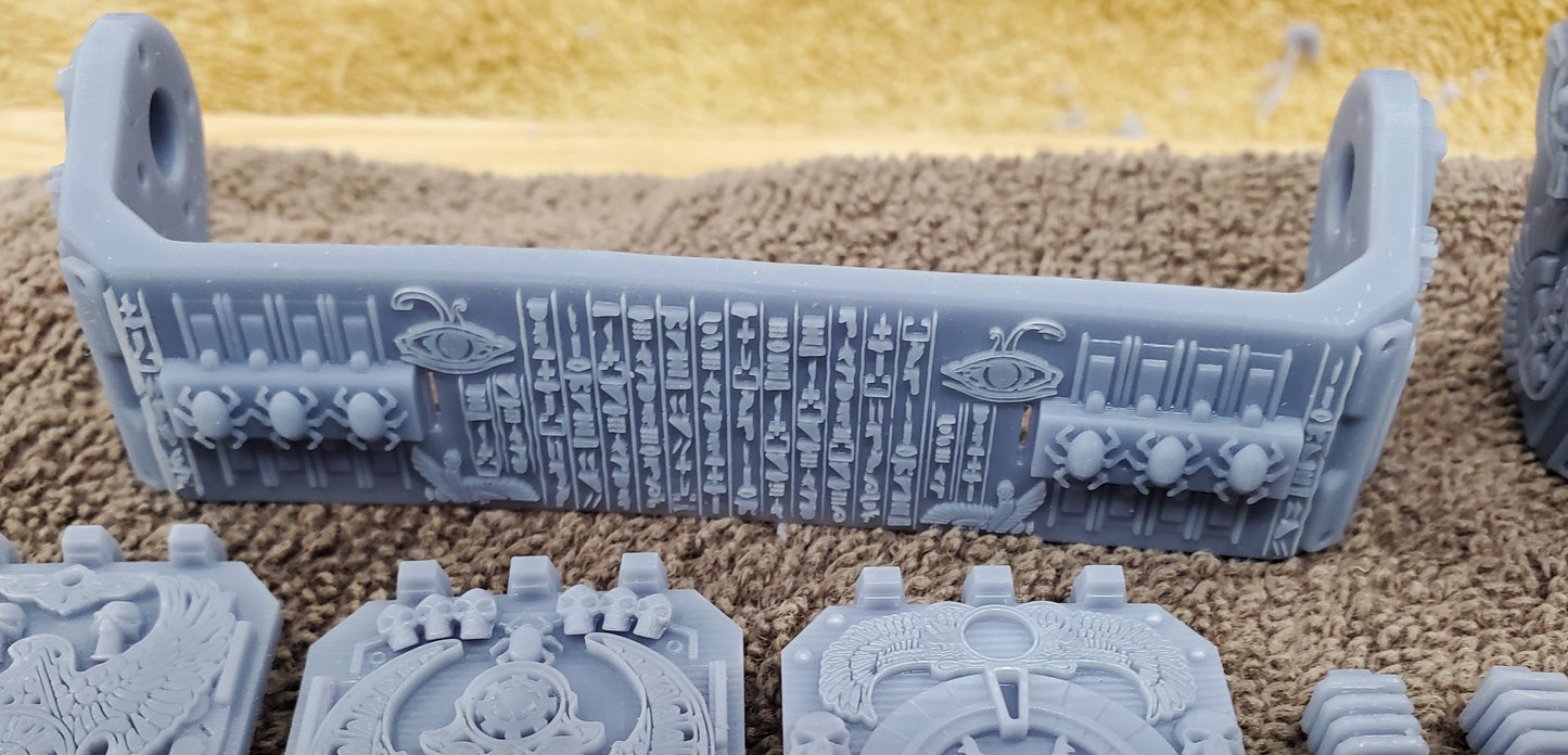 Aegyptian Vehicle Ornaments by Atlan Forge