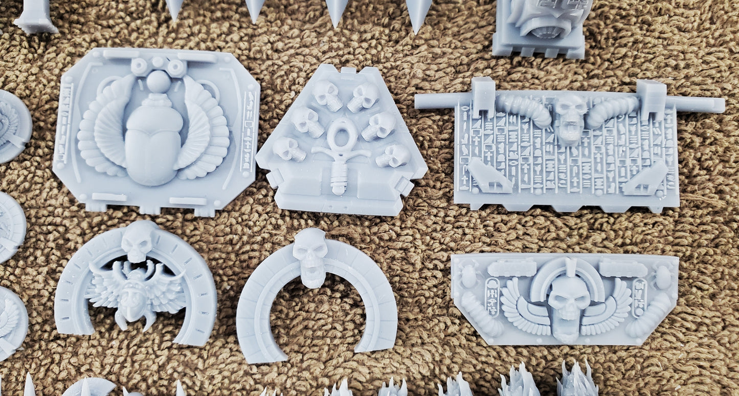 Aegyptian Vehicle Ornaments by Atlan Forge