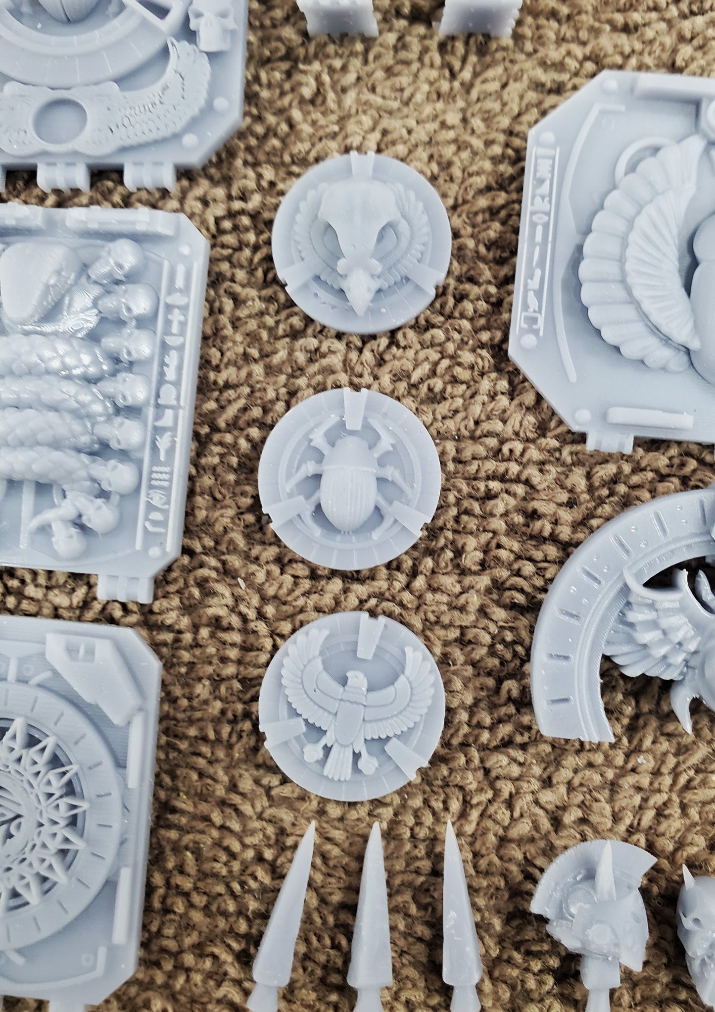 Aegyptian Vehicle Ornaments by Atlan Forge