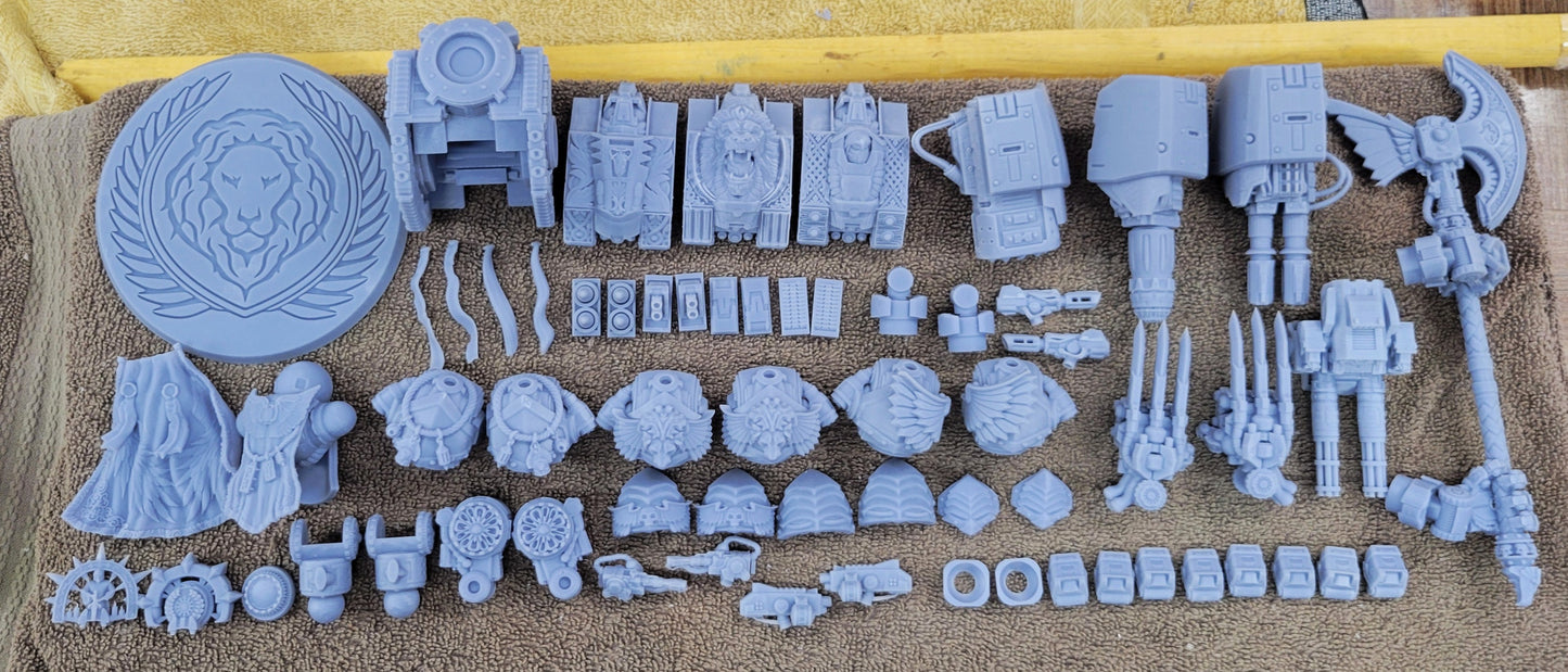 Printed in our shop. This is the Atlan True Scale with a 120mm base (largest scale we offer).