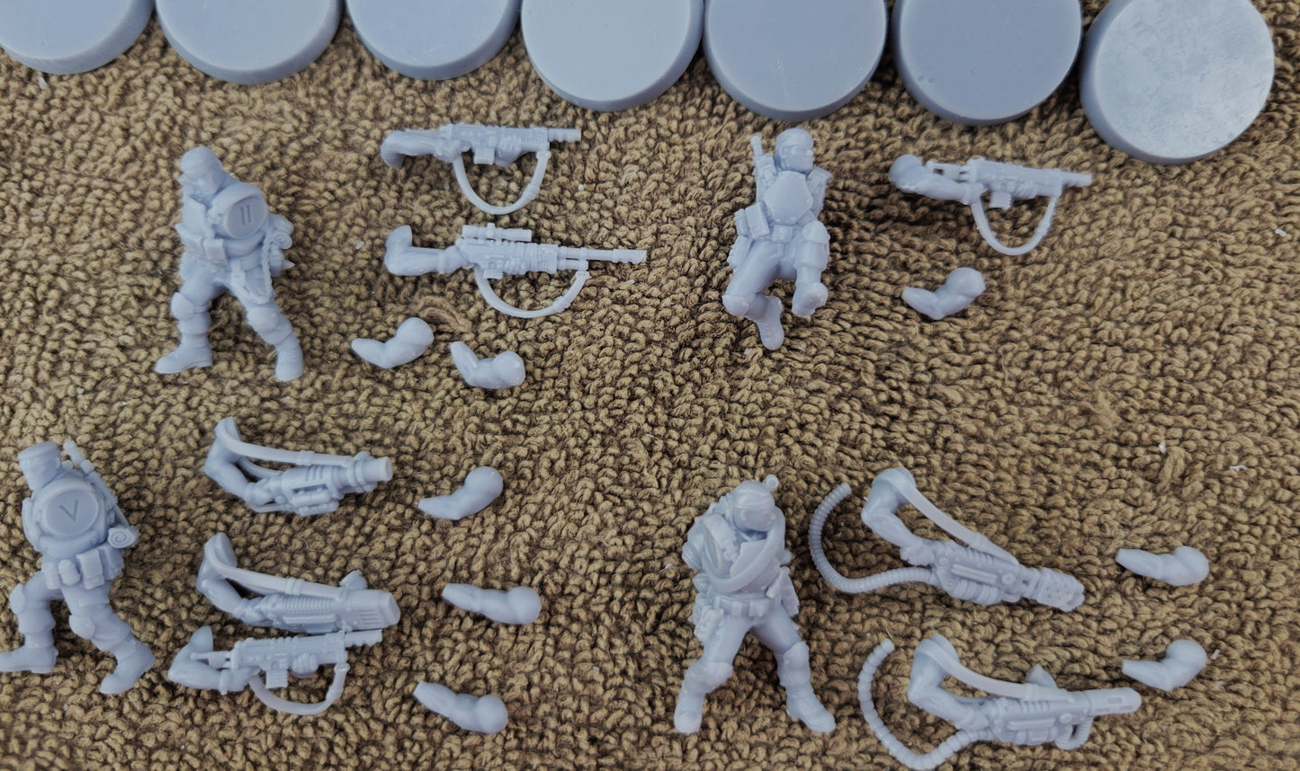 Jungle Fighters-Squad of the Imperial Force (10-Unit Kit or Single Model) by RedMakers