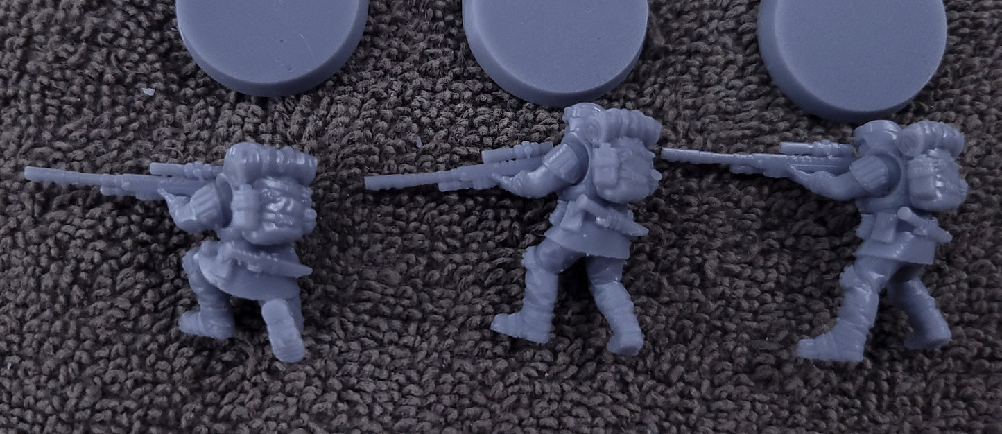 Khaleeth Regiment-Snipers (3-Unit Kit or Single Model) by Adeptus Miniatures