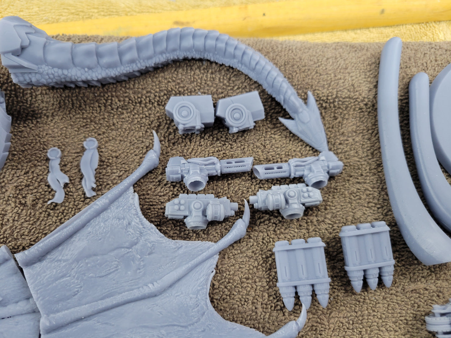 Cybernetic Battle Dragon (With or Without Rider) by Atlan Forge