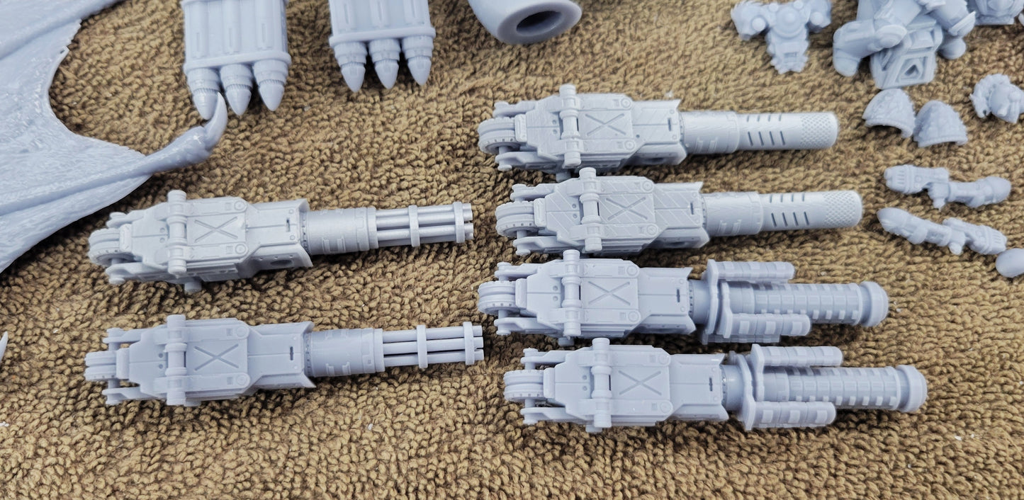 Cybernetic Battle Dragon (With or Without Rider) by Atlan Forge