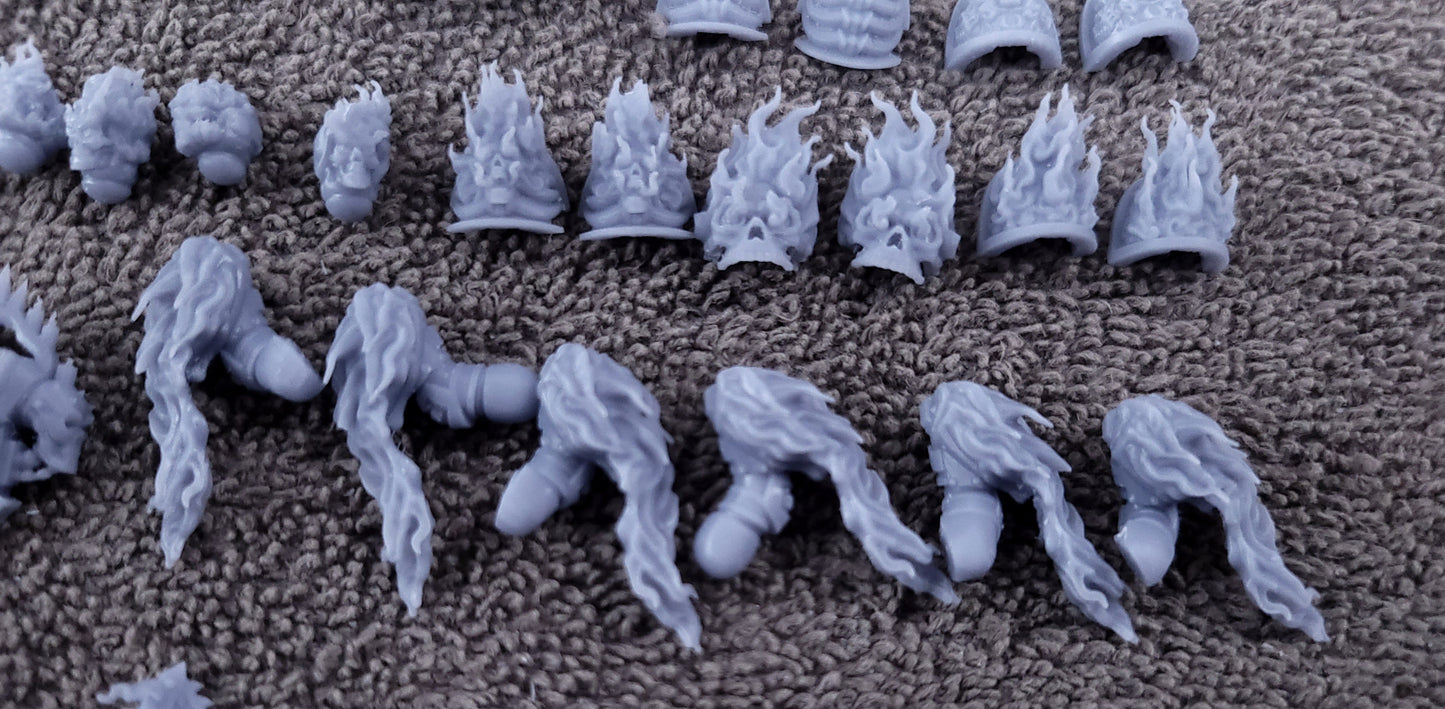 Hades Burning Legion - Melee (5-Unit Set) by Atlan Forge