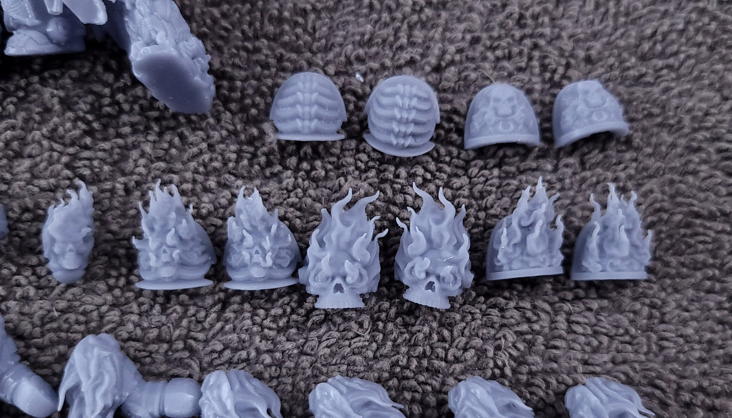 Hades Burning Legion - Melee (5-Unit Set) by Atlan Forge