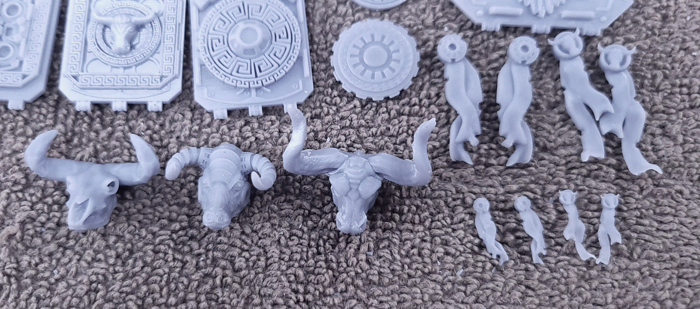 Minoan Vehicle Ornaments by Atlan Forge