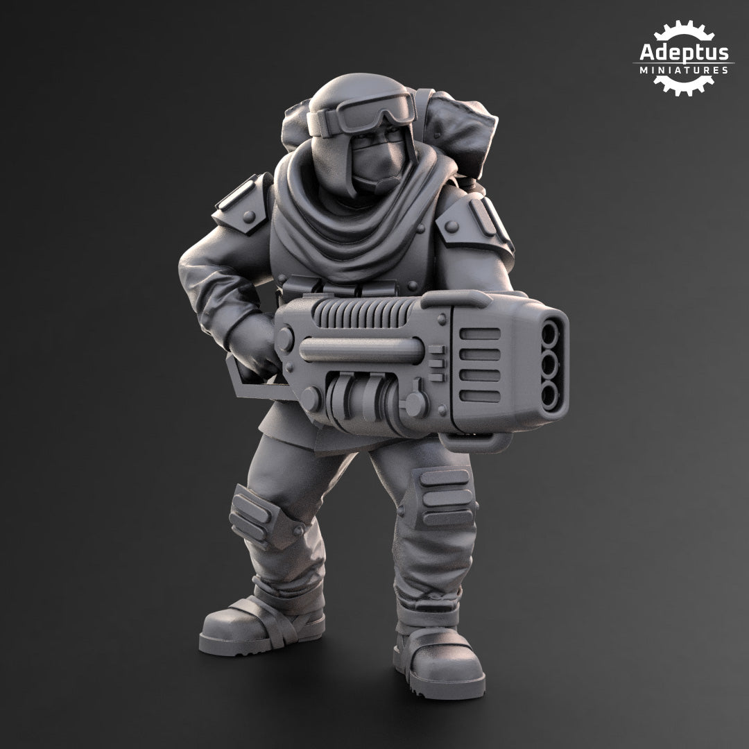 Khaleeth Regiment-Special Weapons (4-Unit Kit or Single Model) by Adeptus Miniatures