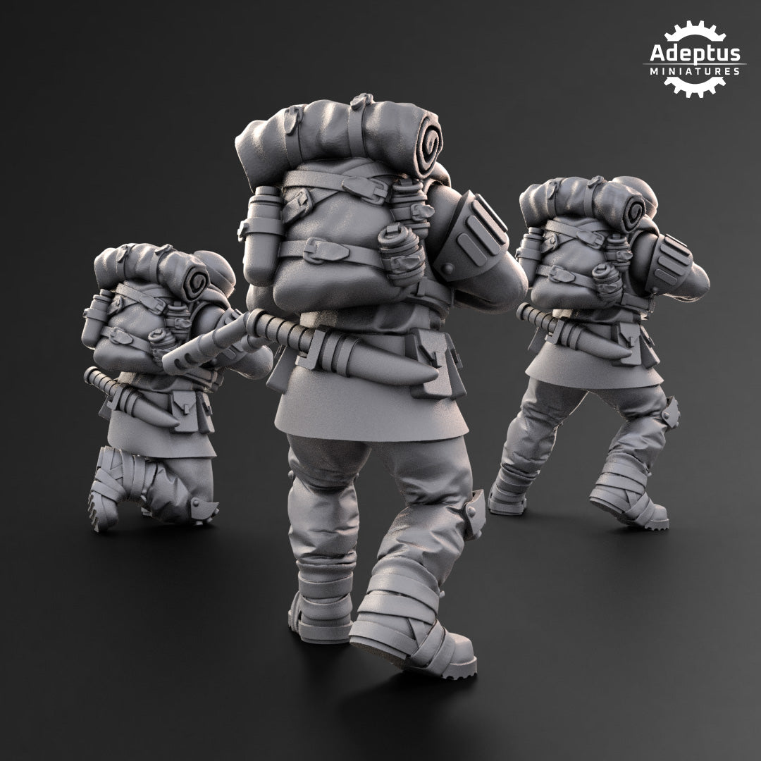 Khaleeth Regiment-Snipers (3-Unit Kit or Single Model) by Adeptus Miniatures