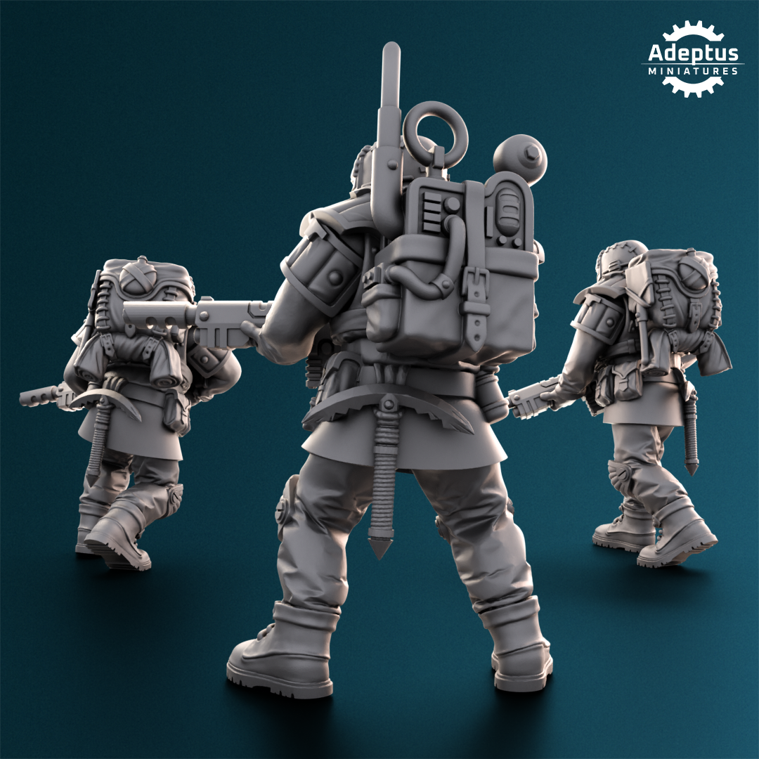 Winterline Force-Squad of the Imperial Force (20-Unit Kit) by Adeptus Miniatures