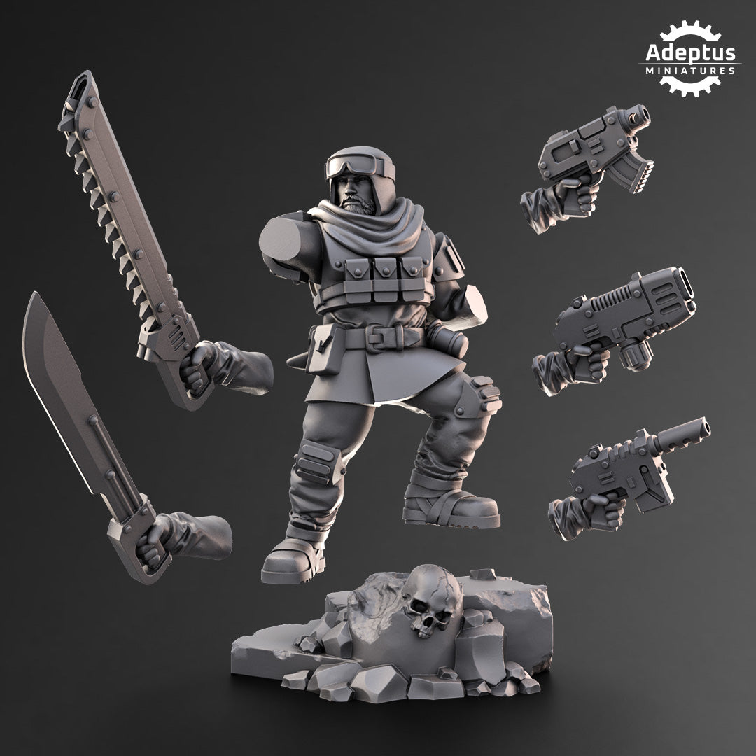 Khaleeth Regiment-Commander by Adeptus Miniatures