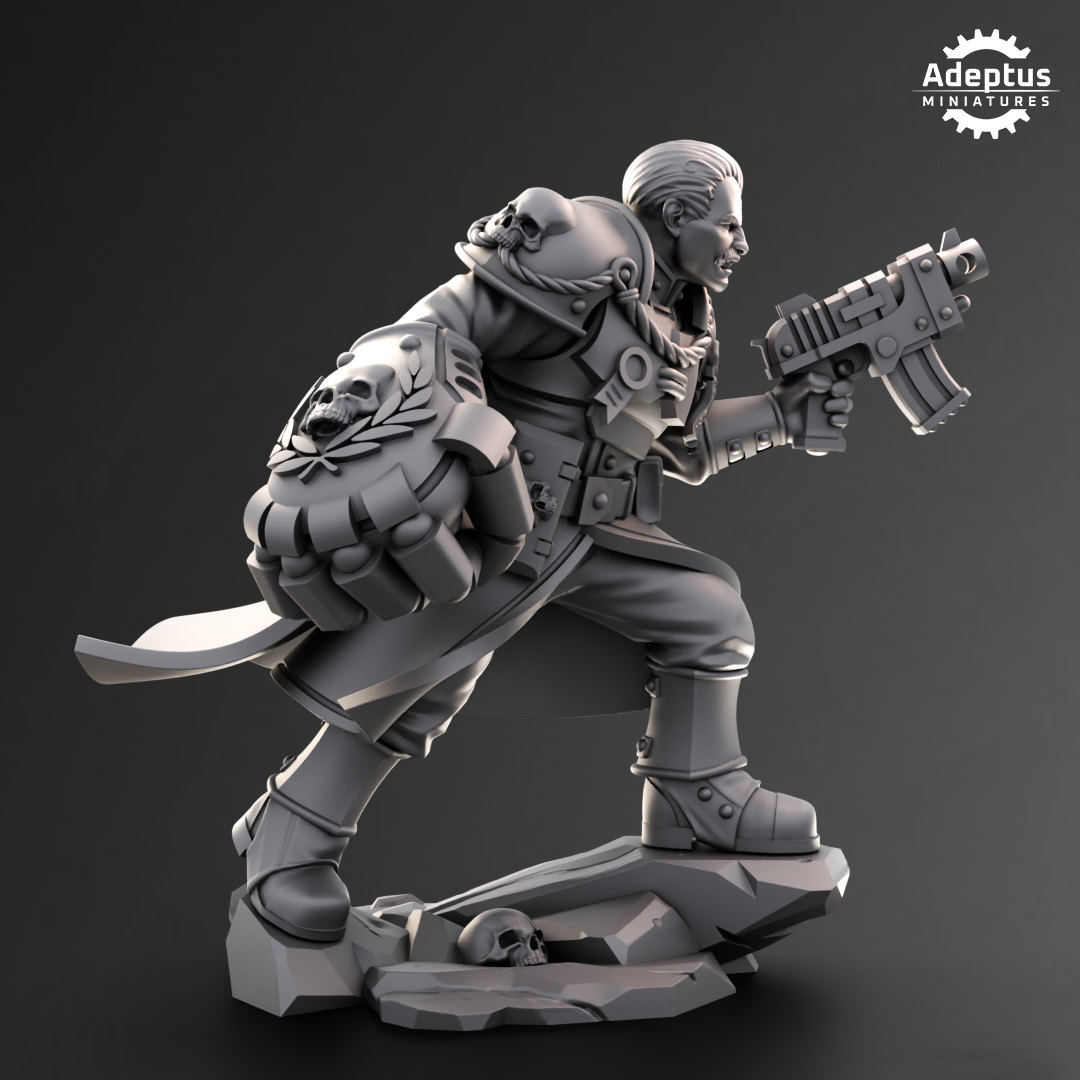 Battle Leader-Imperial Force by Adeptus Miniatures