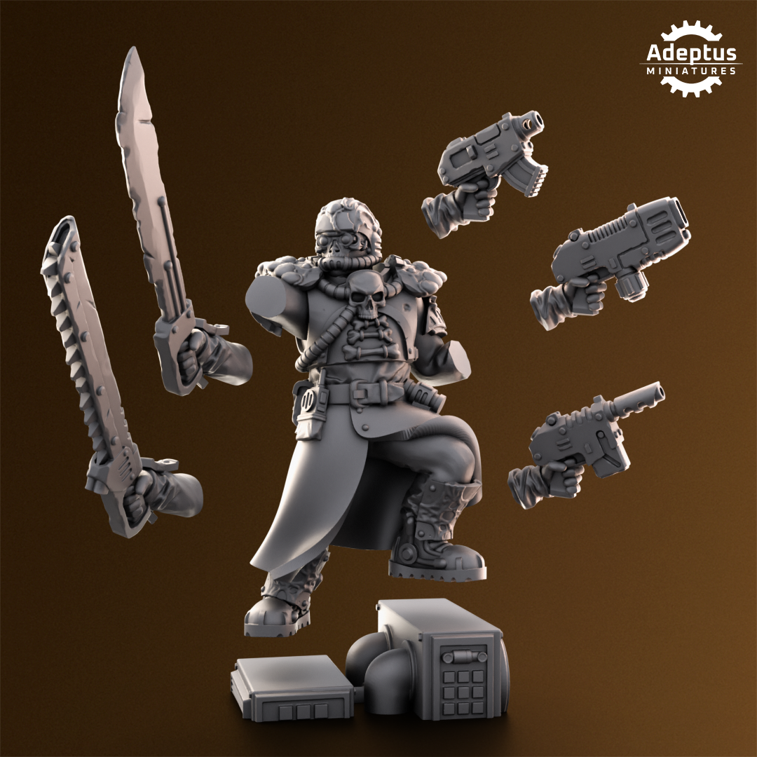 Sporeblight Regiment- Commander by Adeptus Miniatures