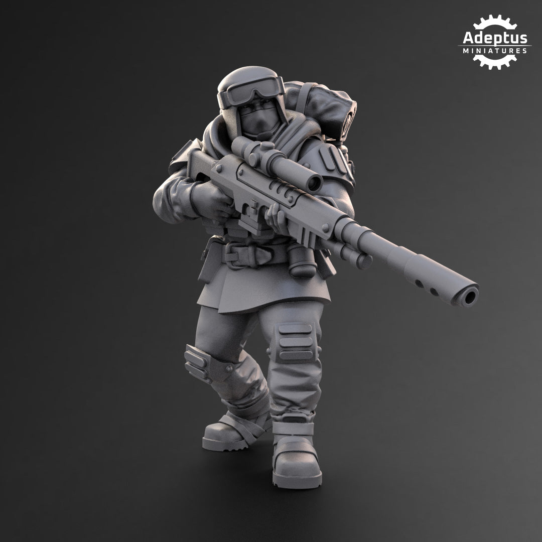Khaleeth Regiment-Snipers (3-Unit Kit or Single Model) by Adeptus Miniatures