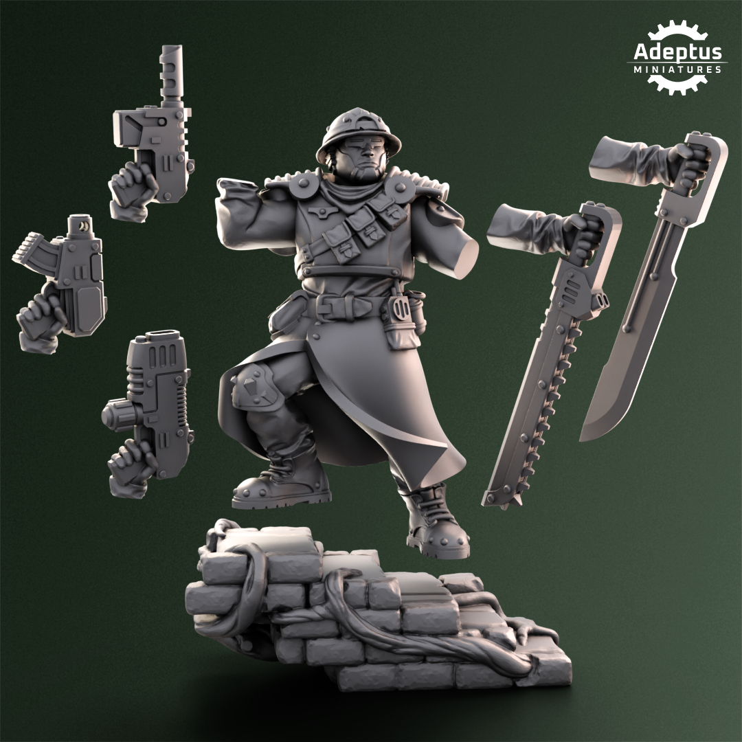 Shadowmarch Battalion-Commander of the Imperial Force by Adeptus Miniatures