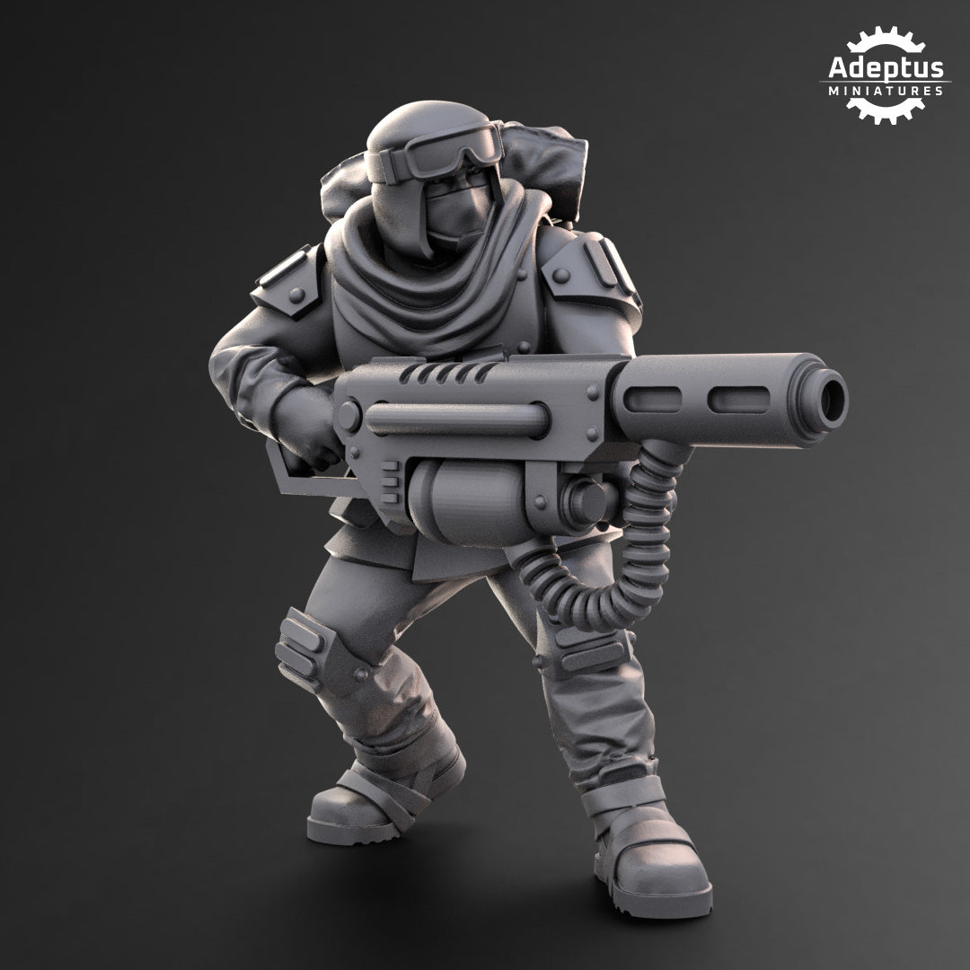 Khaleeth Regiment-Special Weapons (4-Unit Kit or Single Model) by Adeptus Miniatures