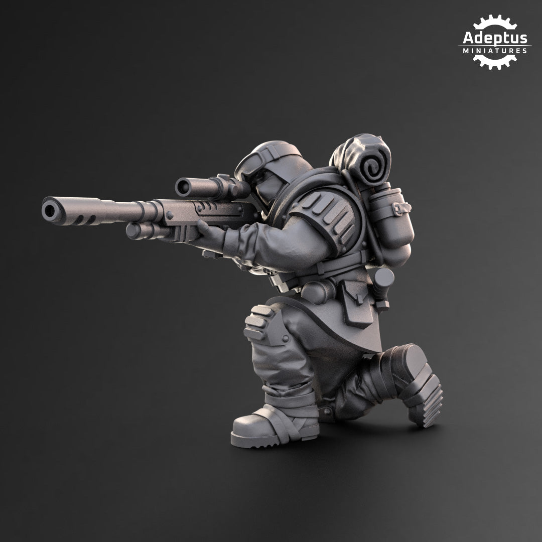 Khaleeth Regiment-Snipers (3-Unit Kit or Single Model) by Adeptus Miniatures