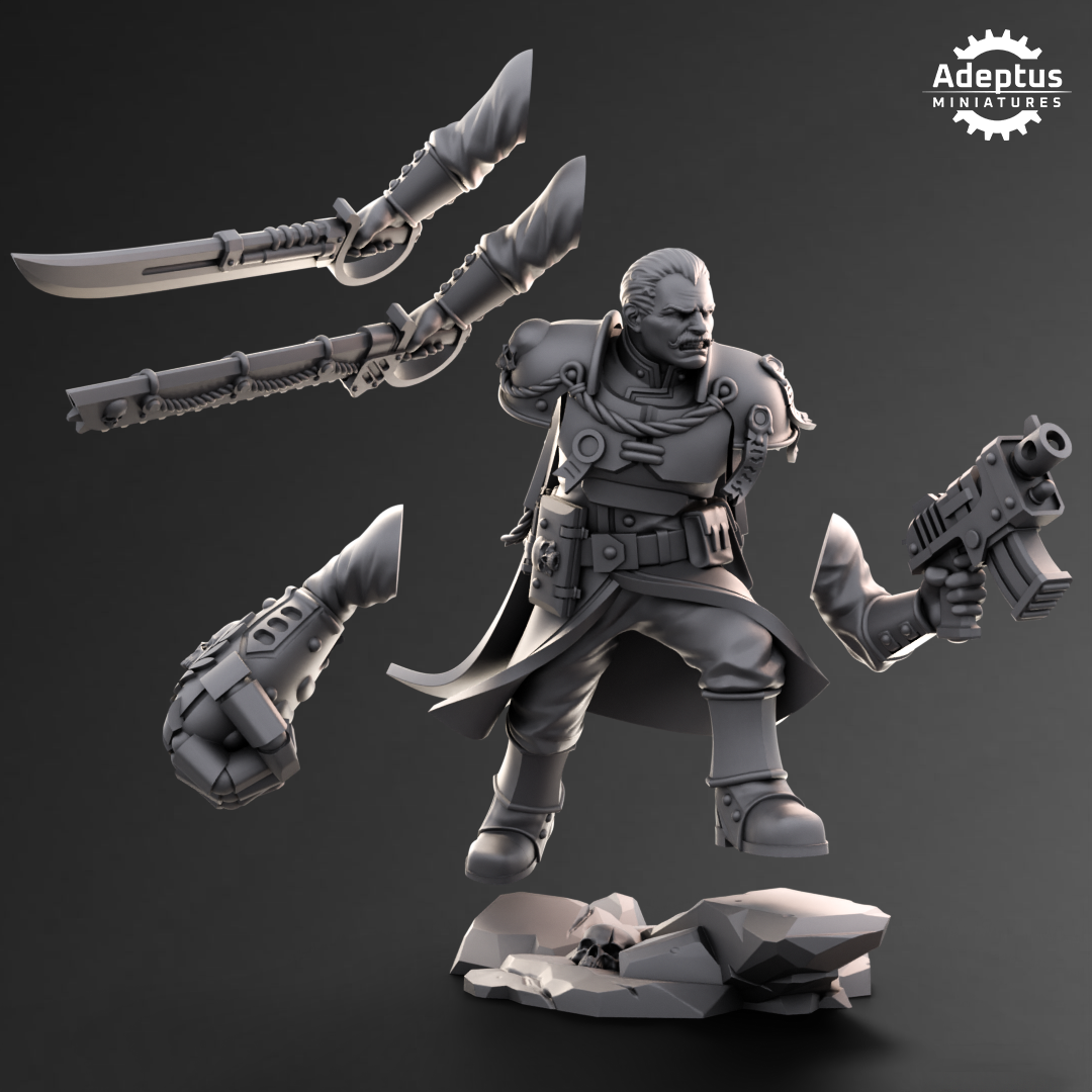 Battle Leader-Imperial Force by Adeptus Miniatures