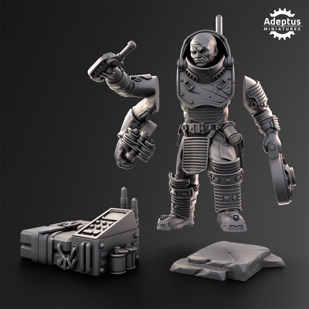 Breach Sapper- The Hiveborne by Adeptus Miniatures