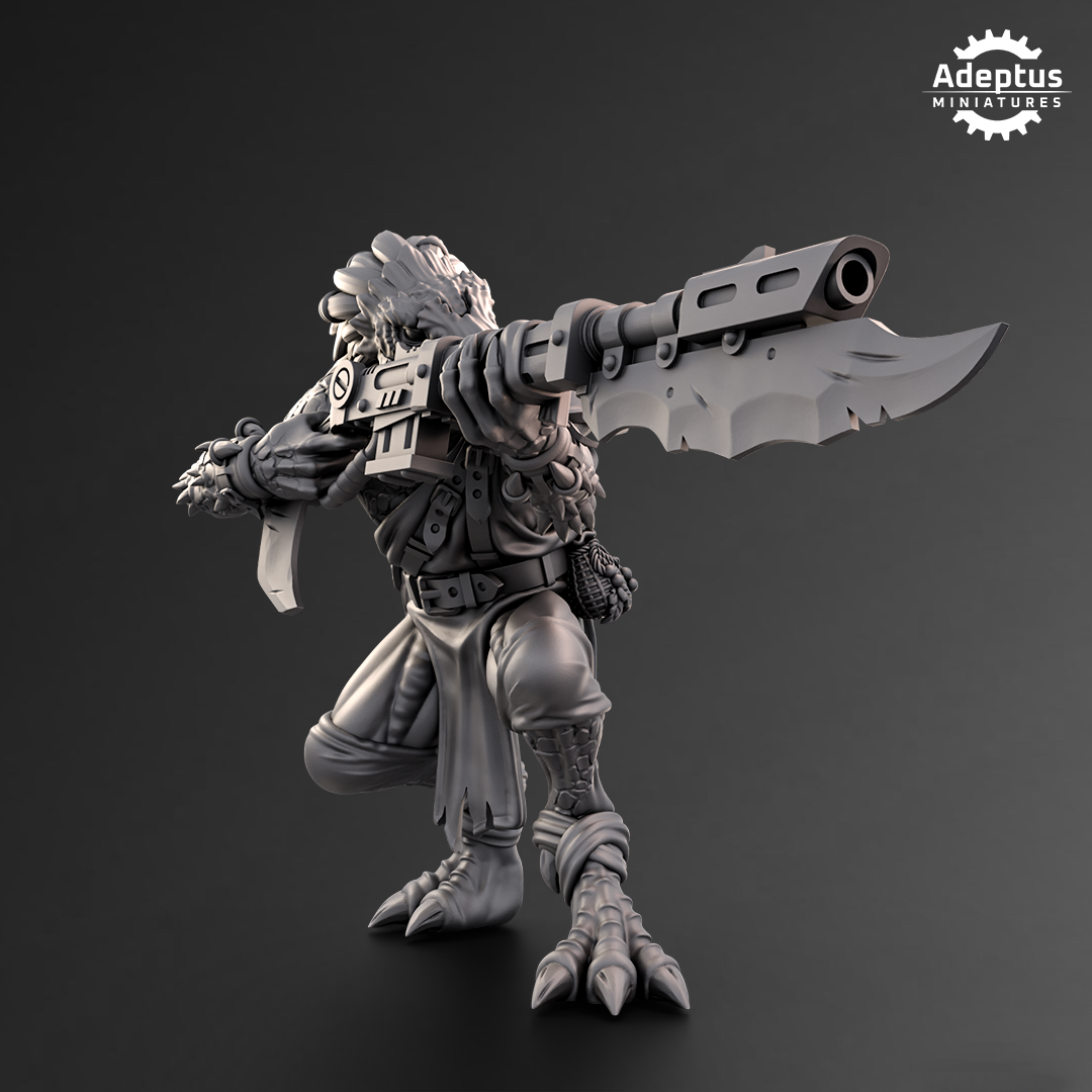 Fleshstalkers- Hunters (5-Unit Kit or Single Model) by Adeptus Miniatures