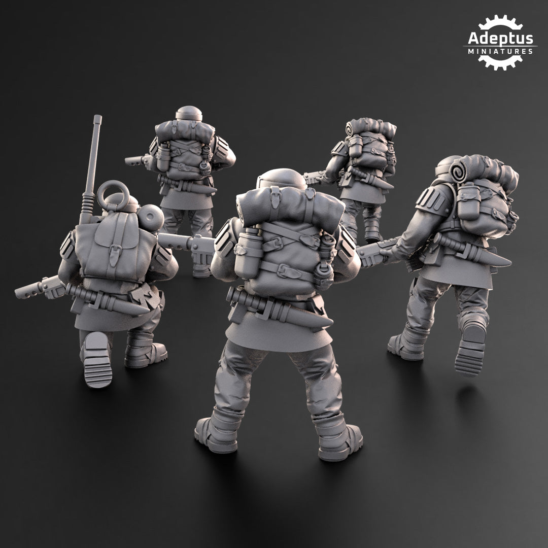 Khaleeth Regiment-Squad (10-Unit Kit or Single Model) by Adeptus Miniatures