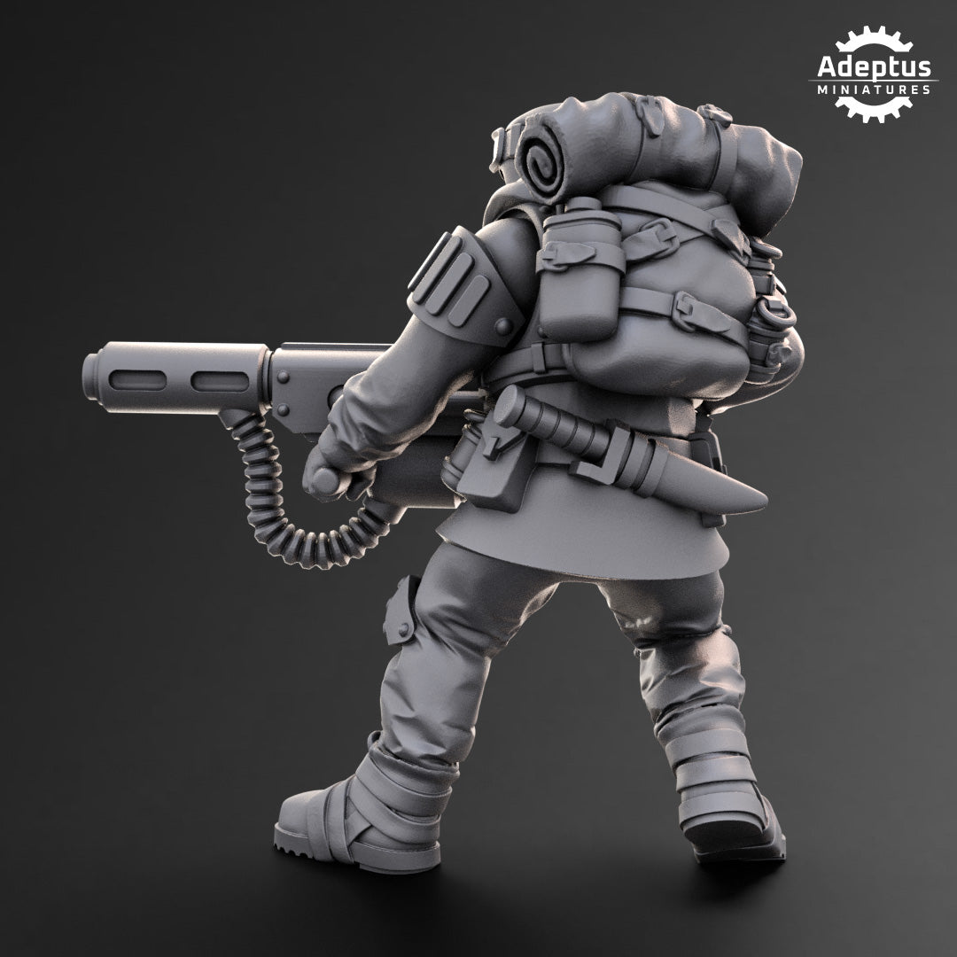 Khaleeth Regiment-Special Weapons (4-Unit Kit or Single Model) by Adeptus Miniatures