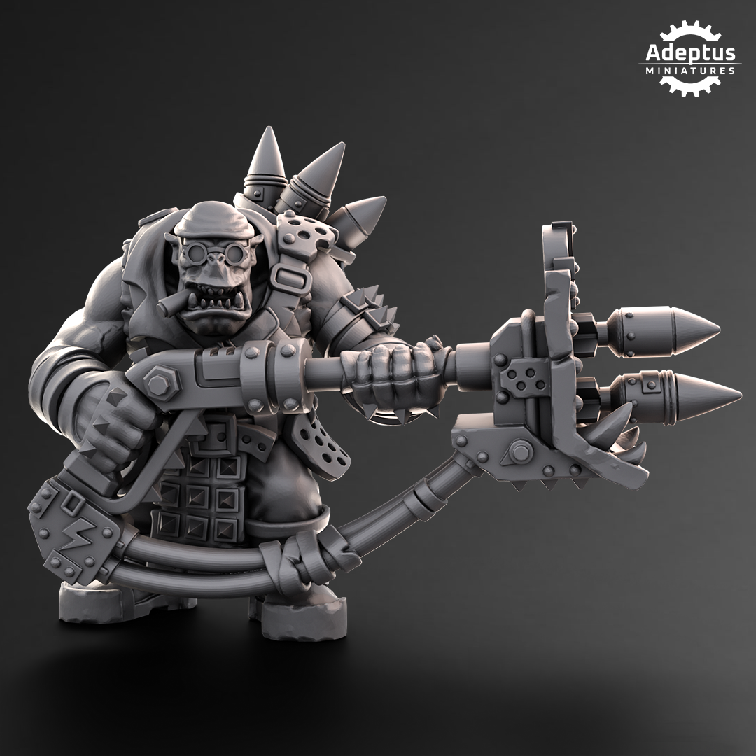 Kill Squad- Orks (8-Unit Kit or Single Model) by Adeptus Miniatures