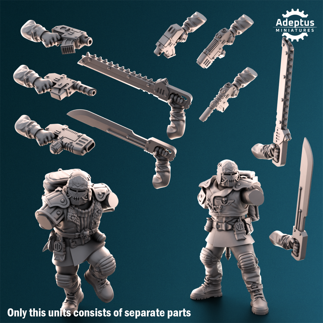 Winterline Force-Squad of the Imperial Force (20-Unit Kit) by Adeptus Miniatures