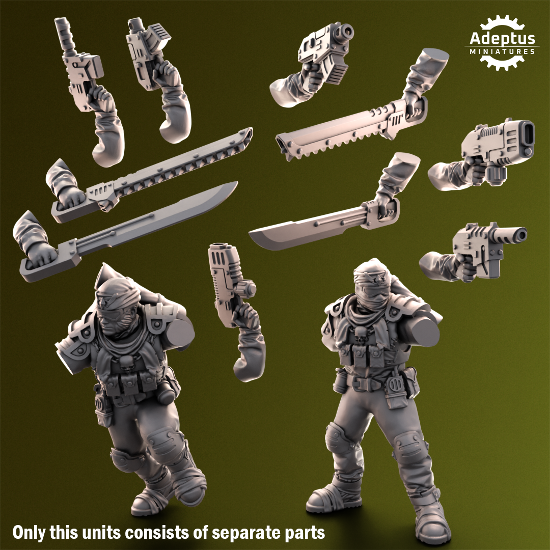 Red Dune Regiment (20-Unit Kit or Single Model) by RedMakers
