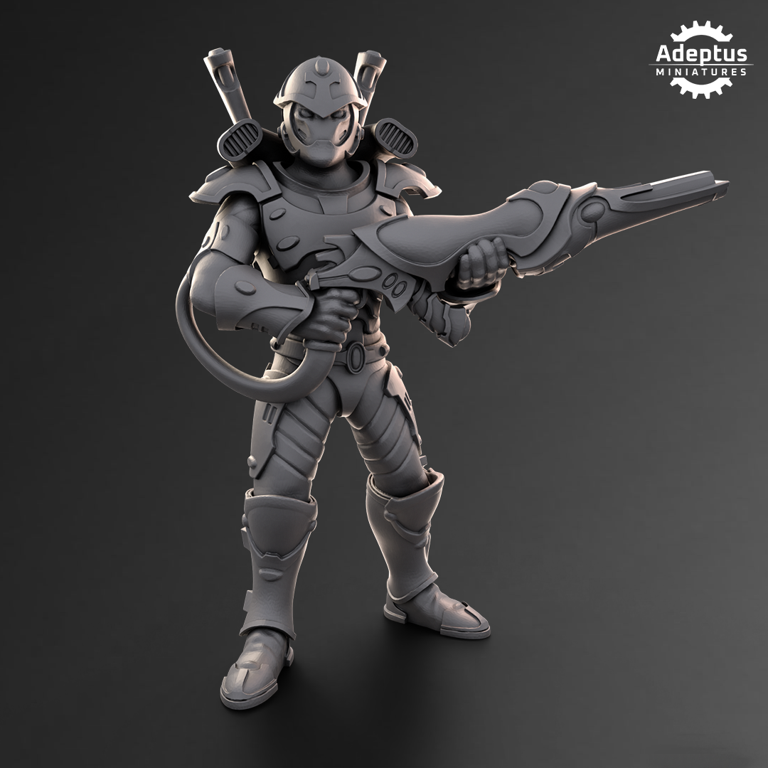 Starshades-Elarathi (5-Unit Kit or Single Model) by Adeptus Miniatures