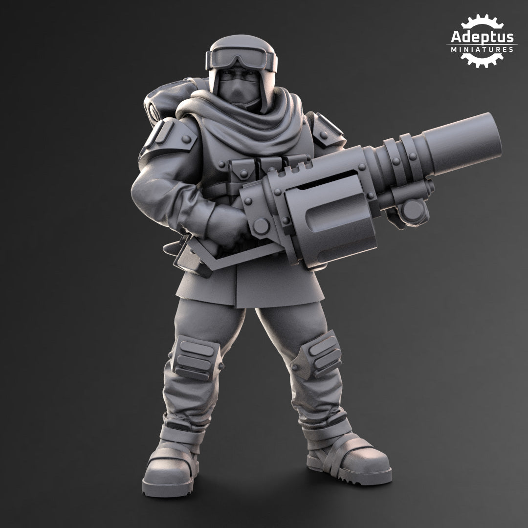 Khaleeth Regiment-Special Weapons (4-Unit Kit or Single Model) by Adeptus Miniatures