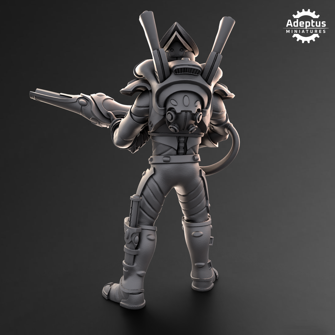 Starshades-Elarathi (5-Unit Kit or Single Model) by Adeptus Miniatures