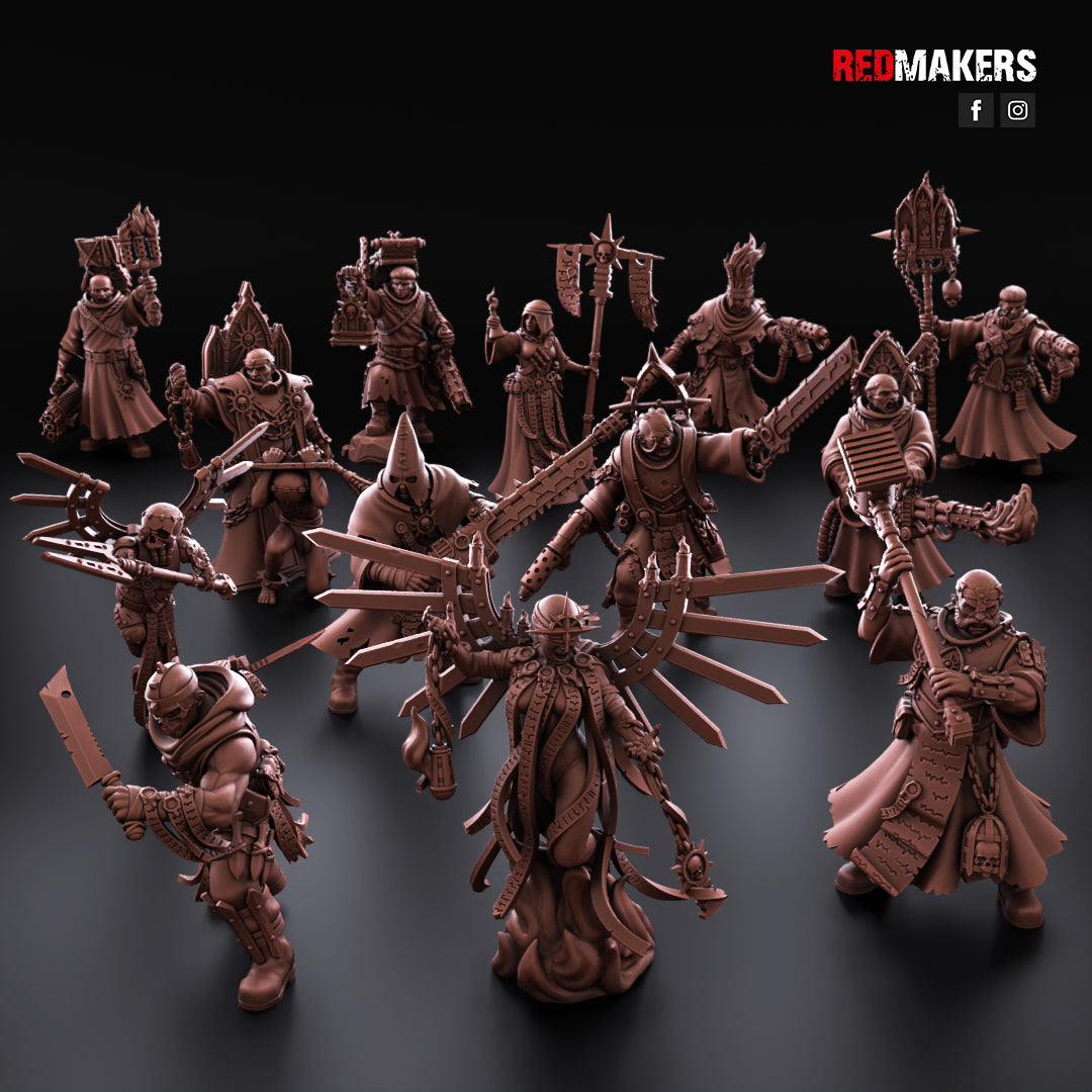 Kill Squad- Hallowed Flame (13-Unit Kit or Single Model) by Adeptus Miniatures