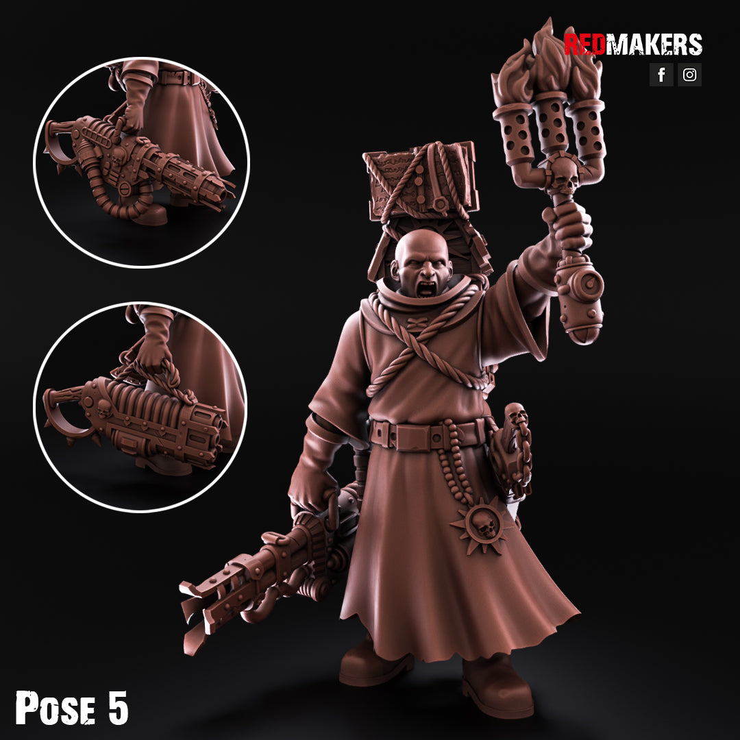 Kill Squad- Hallowed Flame (13-Unit Kit or Single Model) by Adeptus Miniatures